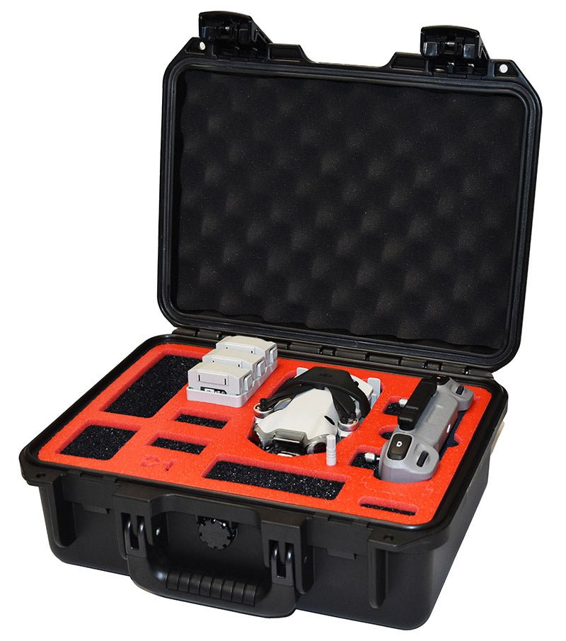 Drone Hangar Pelican Case to hold DJI Mini 4 Pro With Fly More Kit Plus Accessories - Drone Hangar